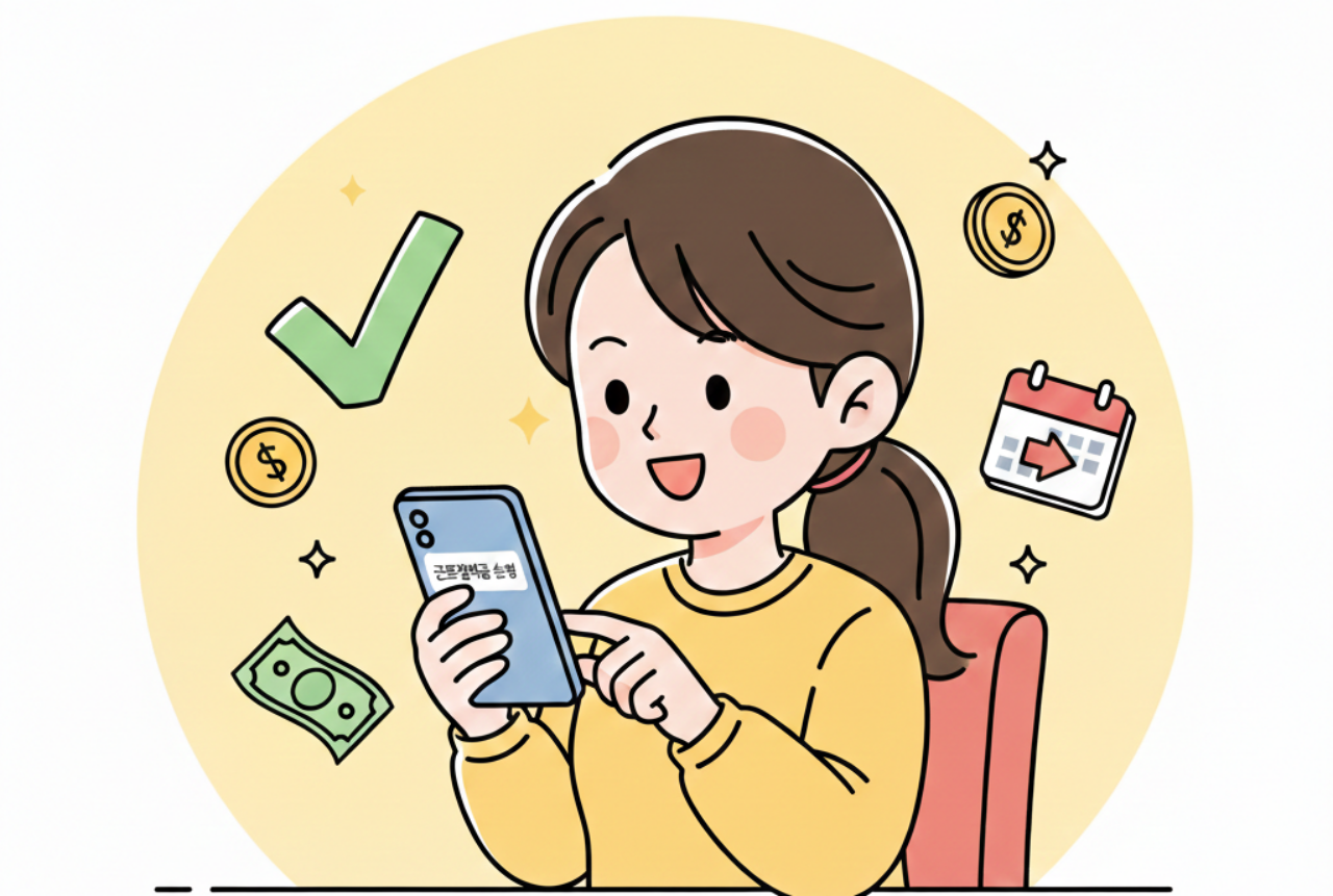 tax-국세청-근로장려금 신청 기간 확인 및 소득 재산 요건 확인하는 주부입니다.