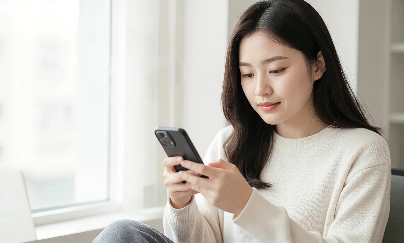 착오송금 반환지원제도 계좌이체 중 한 자리 숫자 실수로 엉뚱한 사람에게 돈을 보낸 경험한 20대 여성이 스마트폰