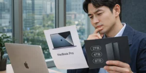 맥북 프로 M5 성능과 사양을 심각하게 고민하는 구매자이다