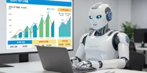 퇴직연금IRP 수익률 증권사 상품에 따른 수익, 수수료, 비용하고 인공지능 로봇