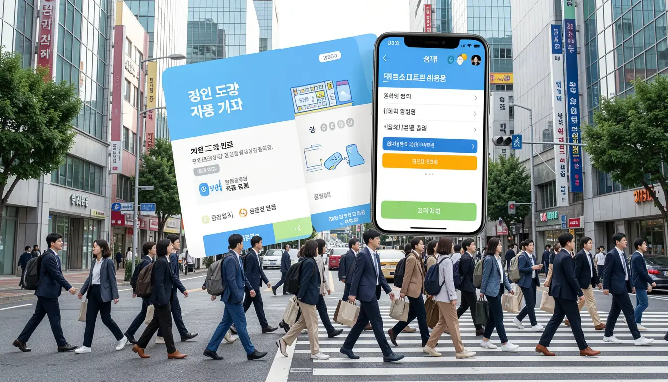 청년도약계좌 통장 2030 직장인들이 활기차게 횡단보도 걷는 모습이다