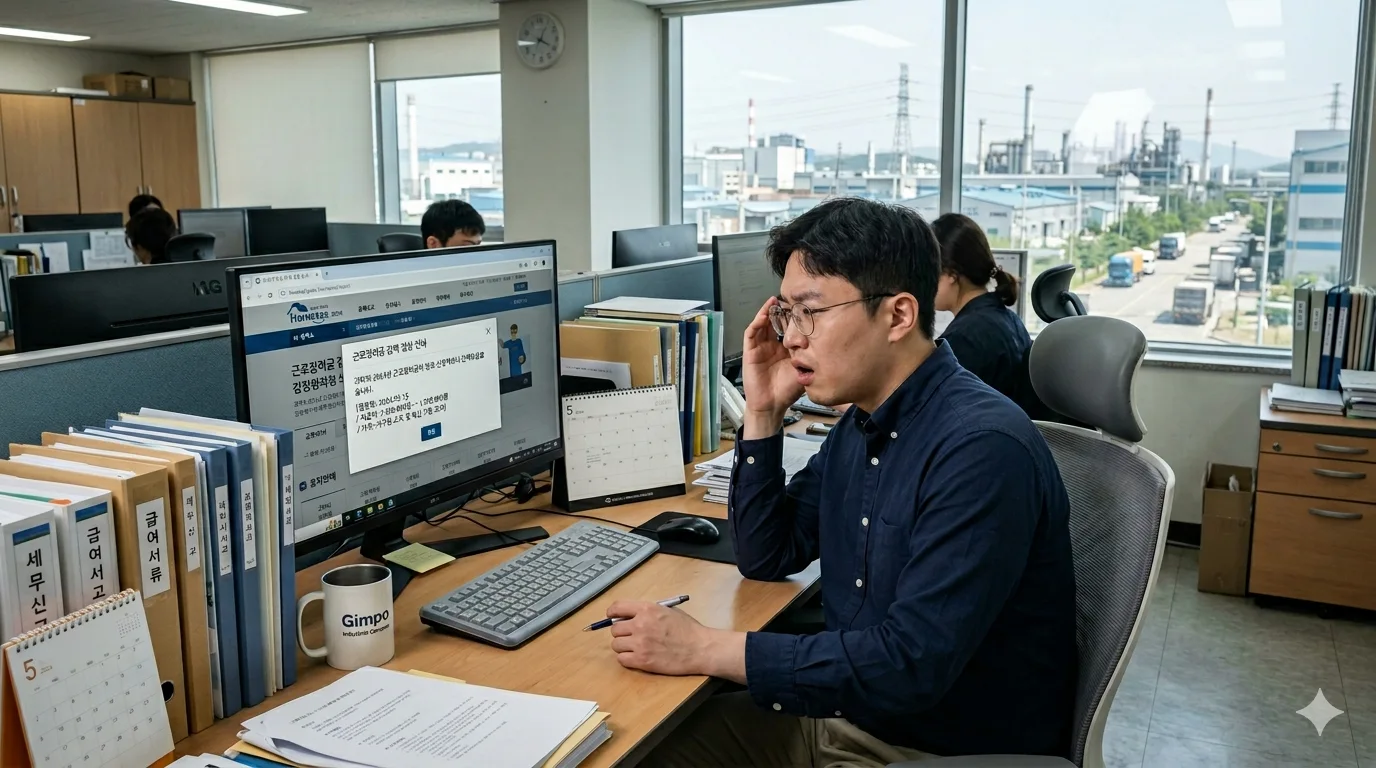 근로장려금 감액 지급 홈택스 화면에서 근로장려금 감액 결정 내역을 확인하는 직장인